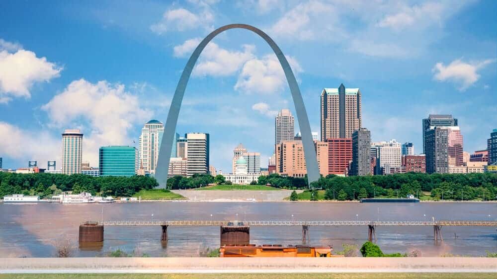 Famous arch in st louis