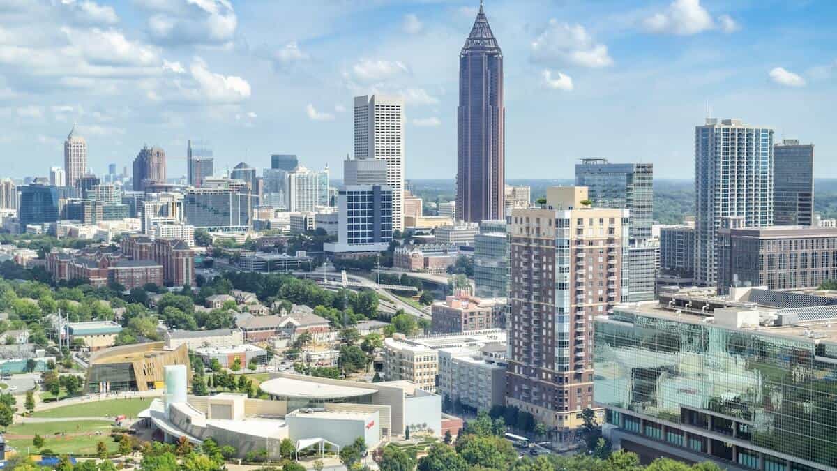 skyline of atlanta georgia