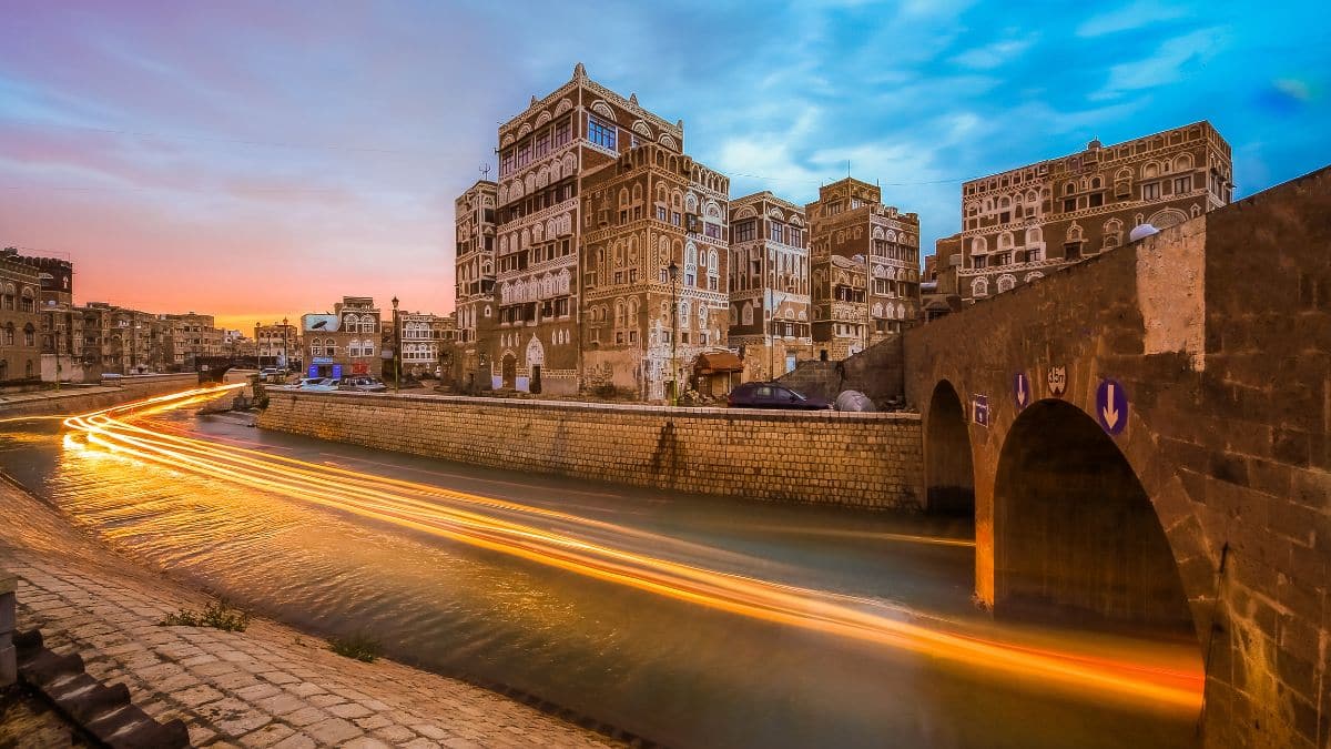 Assailah in old Sana'a - Yemen