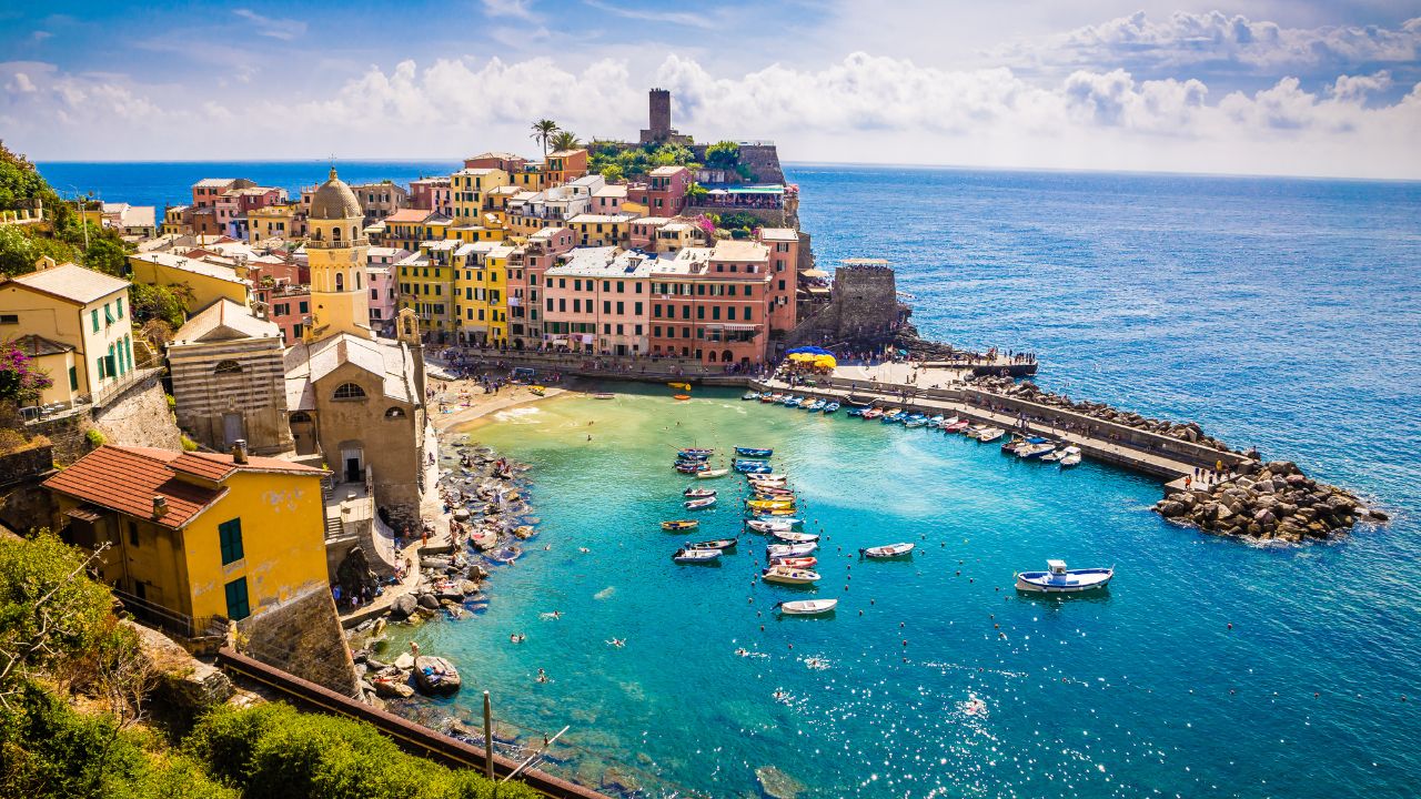 Amazing View Of Vernazza - Cinque Terre, La Spezia Province, Liguria Region, Italy, Europe