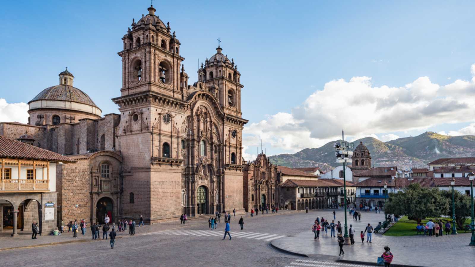 23 APR 2013 : Plaza de armas is a centre point of Cusco city, Cusco, Peru