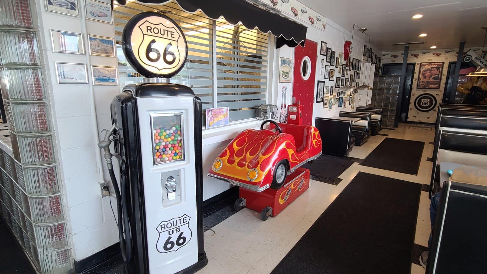 interior of drive in